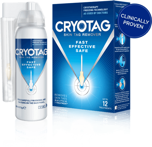 Cryotag skin tag remover