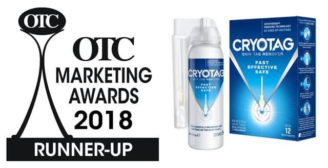 Cryotag OTC marketing award